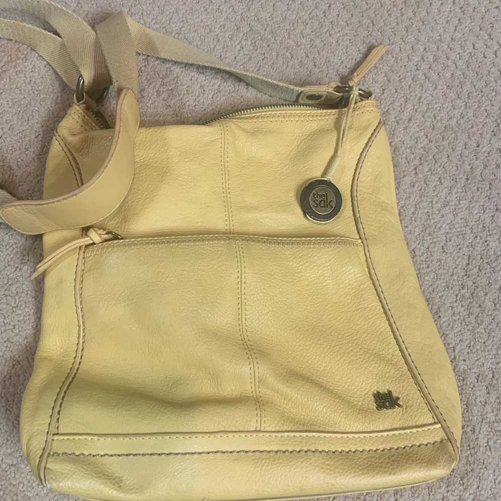 Leather handbag
